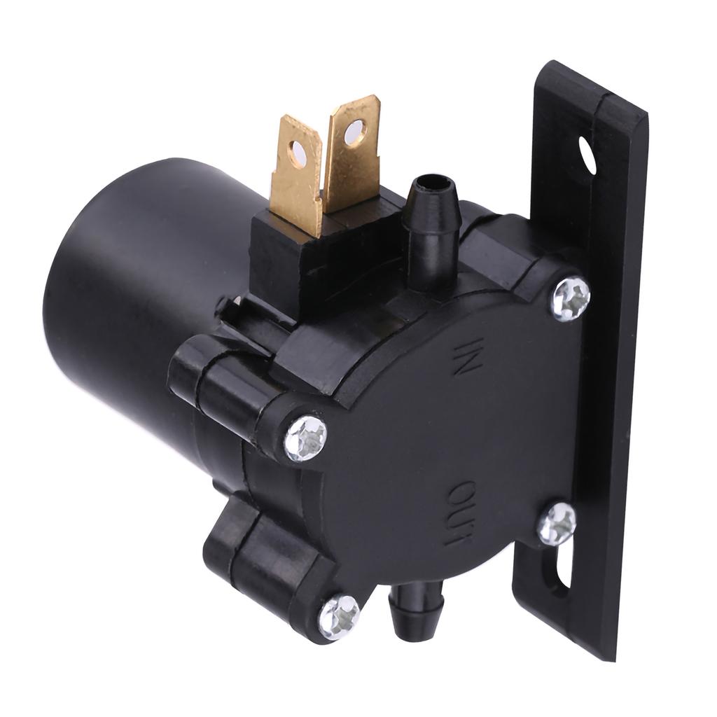 Car Windscreen Washer Pump 12V Universal Windscreen Wiper Washer Pump Motor for Car Van Bus Truck Windscreen Washer Pump