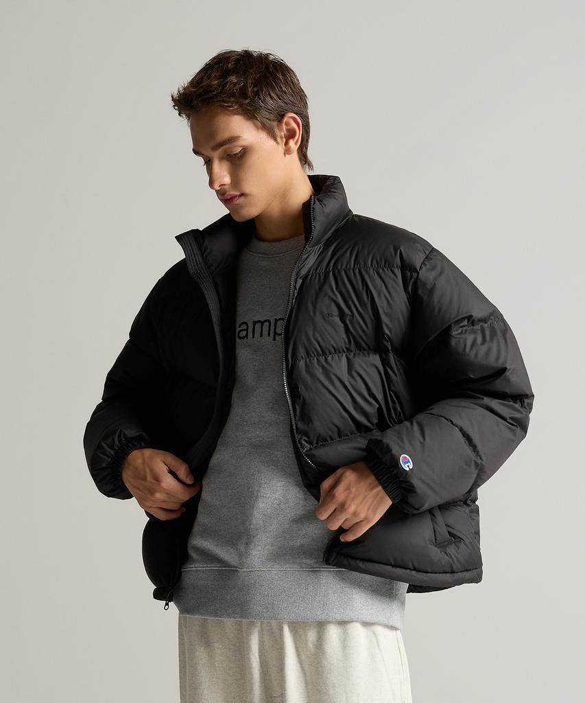 CHAMPION 2Way Puffer Down Jacket Black
