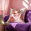 Special Week Silence Suzuka Tokai Teio Vodka Square Double-Sided printed Pillow Case Bedroom Bedside Pillow Sofa Cushion Cover