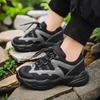 Kids' Unisex Breathable Mesh Sneakers with Thick Soles and Shock Absorption - Perfect for Spring and Autumn