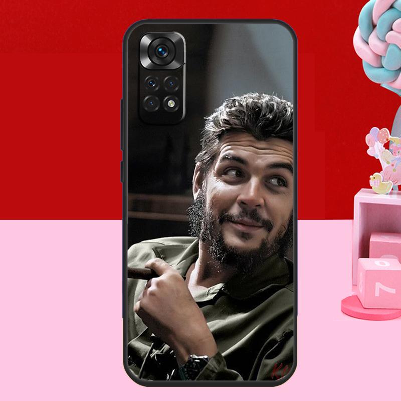 Che Guevara Cigarett Case For Xiaomi Redmi Note 14 13 12 11 10 15 Pro Plus Redmi 15 C 13C 10C 12C 14C Soft Cover