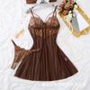 Sex suspender nightdress lace mesh seduction explosion premium flirting nightdress sexylingeries