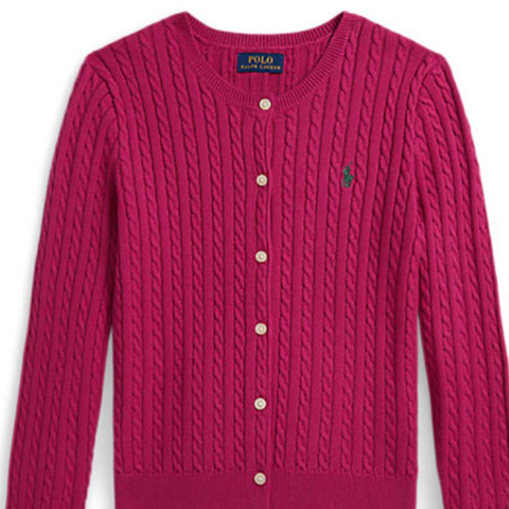 Polo Ralph Lauren Sweater Long Sleeve Crew Neck Single Button Kids Kids Sweater CWPOSWEG6820558-650