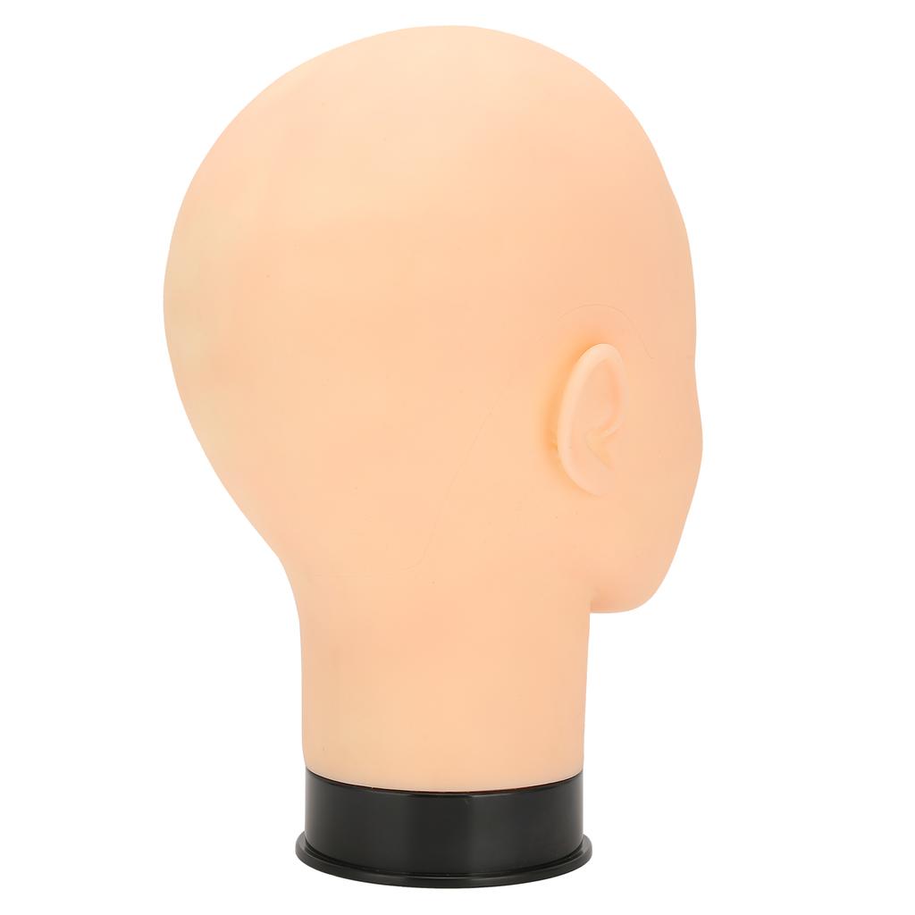 Kaal Mannequin Hoofd Make-up Training Oefenhoed Pruik Display Mannequin Hoofd (Zwarte basis)zonder Make-up