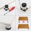 Adjustable Stainless Steel Furniture Legs 6-20CM Waterproof for Bathroom Cabinet Wardrobe Sofa DIY Repair Projects