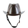 Hochdichter Polyethylen-Schutzhelm Cowboy-Stil Vollrand-Schutzhelm Für die Arbeit im Freien