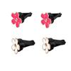 4pcs /set 33mm Car Outlet Vent Perfume Clips Conditioning Aromatherapy Freshener with Cute Flower Design