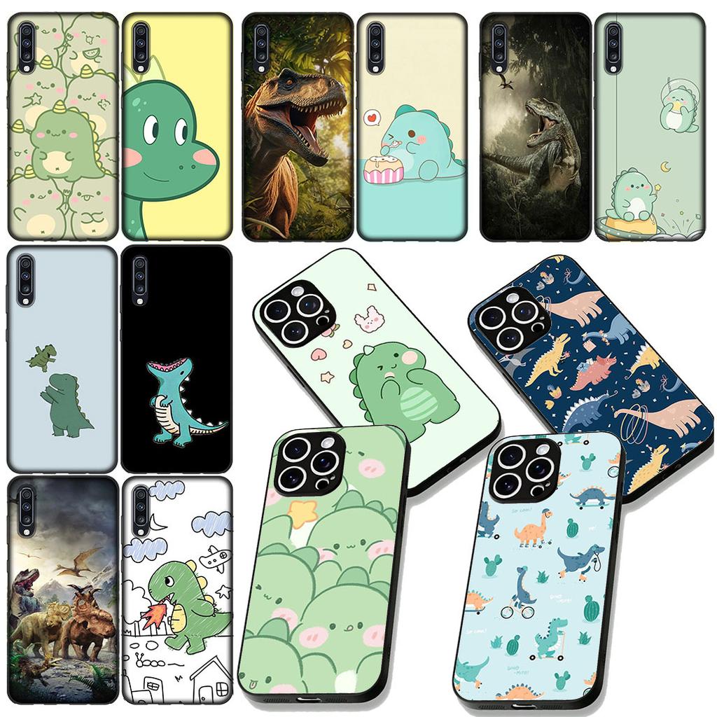 Anime Dinosaurs Cute Protective Cover for Apple iPhone 12 13 Mini XS 11 Pro Max 7 8 Plus XR SE 2022 SE3 + 8+ Phone Case