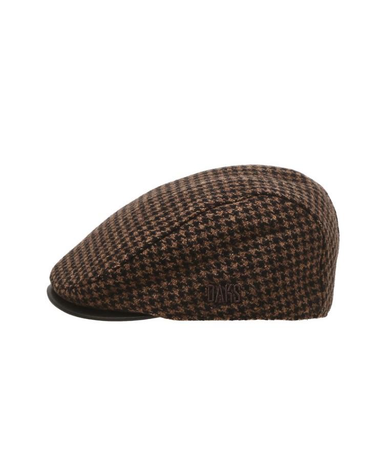 Dagseunamseongaegseseoli Brown Check Wool Blend Hunting Cap_Dbhe5F262W3
