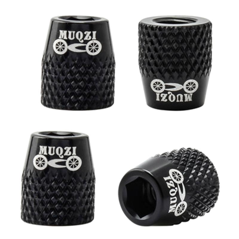 

4 шт. Винты для тормозных колодок велосипеда Замена M6 Болты для тормозных колодок Алюминиево-сплавная гайка блока V-образного тормоза Фитинг тормозной линии чёрный