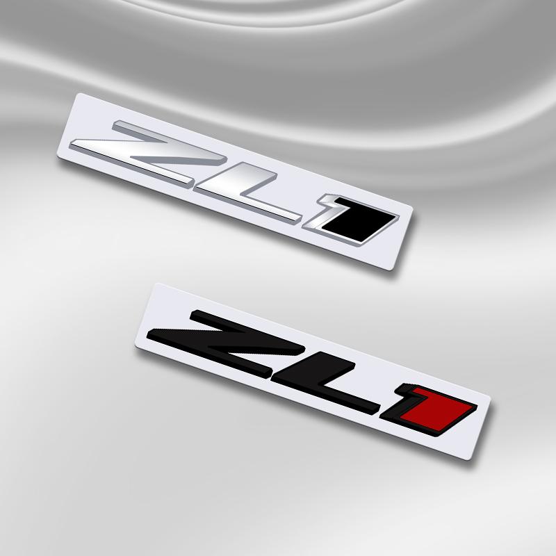 3D Badge ZL1 Design Car Sticker Rear Trunk Body Letters Emblem For Chevrolet Camaro Colorado Z71Trax Lacetti Captiva Accessory