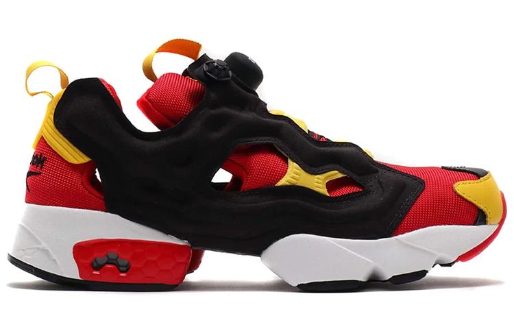 Men's Sneakers Reebok Instapump Fury Scarlet Toxic Yellow Scarlet/Black-Toxic Yellow