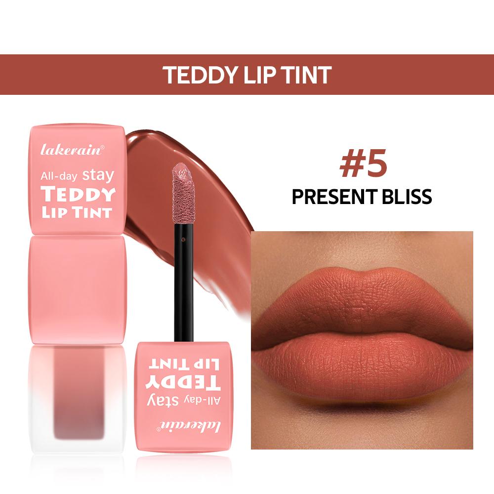 

Тинт для губ Teddy Tint, цвет для губ, блеск для губ, суперстойкое окрашивание 12 часов, матовая текстура, водостойкая помада-тинт, косметика
