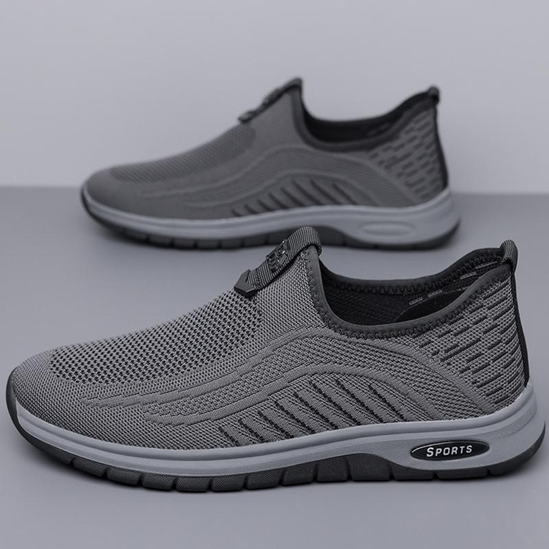 New Summer Men Soft Sport Shoes Breathable Fashion Mesh Running Shoes Comfortable Man High Quality Outdoor Lightweight Sneakers