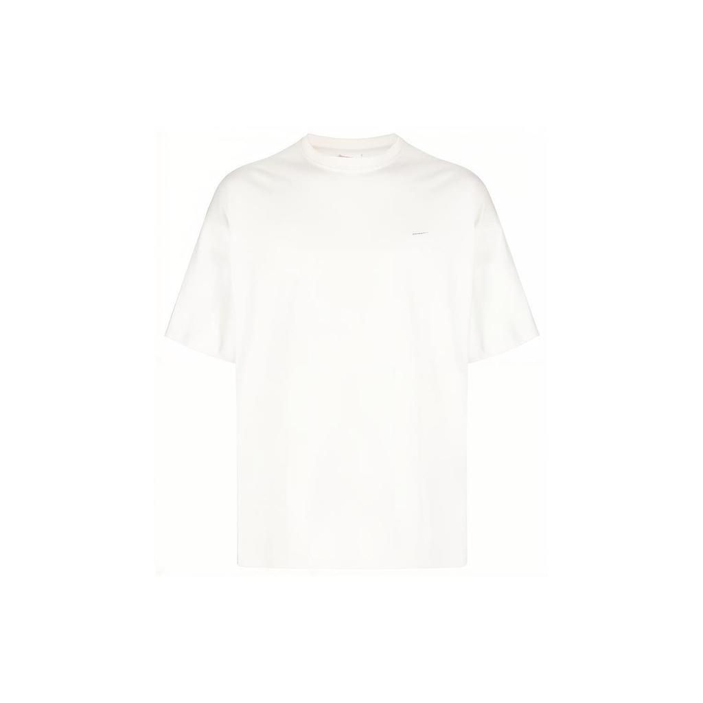 Nike T Shirts Men's White Crew Neck Moderate Straight Fit CV0559-030