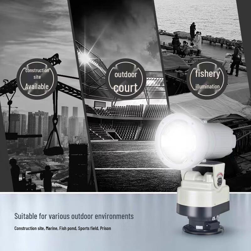 Xinhuarui 12V 70W Remote Control Marine Searchlight
