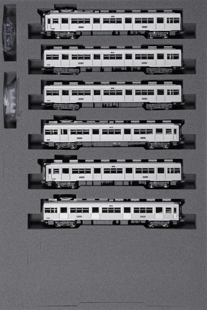 KATO N Gauge Nankai Electric Railway 6000 Series Unpainted Special Edition Model 6-Car Set, Train, 10-2100