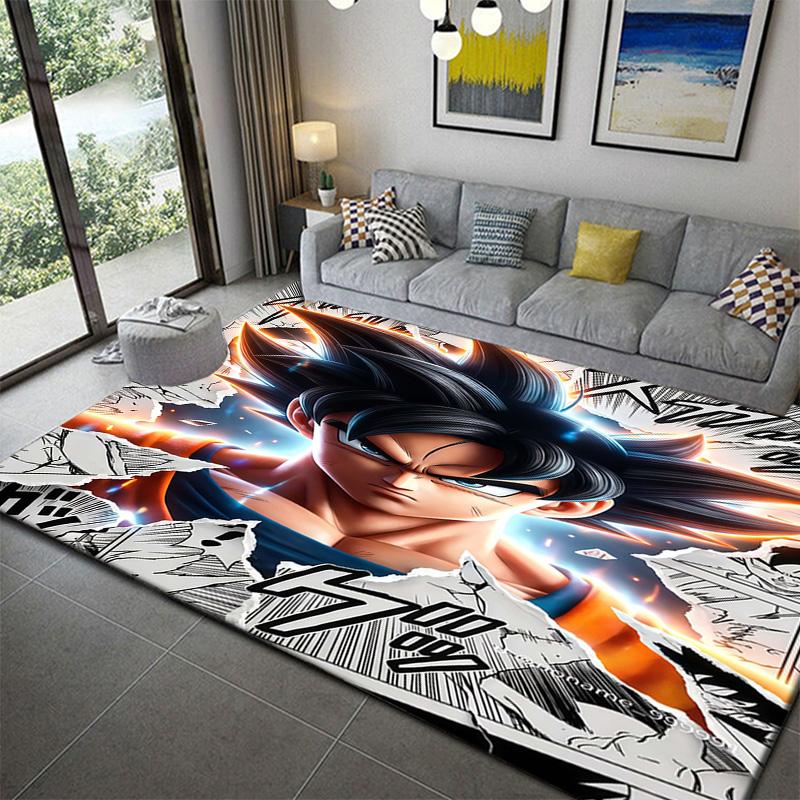 Dragon Ball Dormitory Soft Area Ruganime soft washable cartoon floor carpet 60x90cm