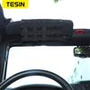 TESIN Car Roof Top Sun Visor Sunshade Storage Bag Organizer for Jeep Wrangler TJ JK JL 1997- Interior Parts Car