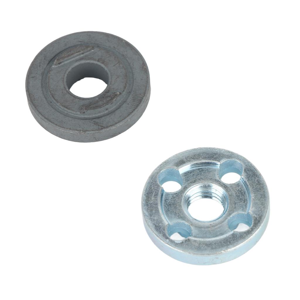 1 Pair Replacement Electrical Angle Grinder Fitting Part Inner Outer Flange for 9523