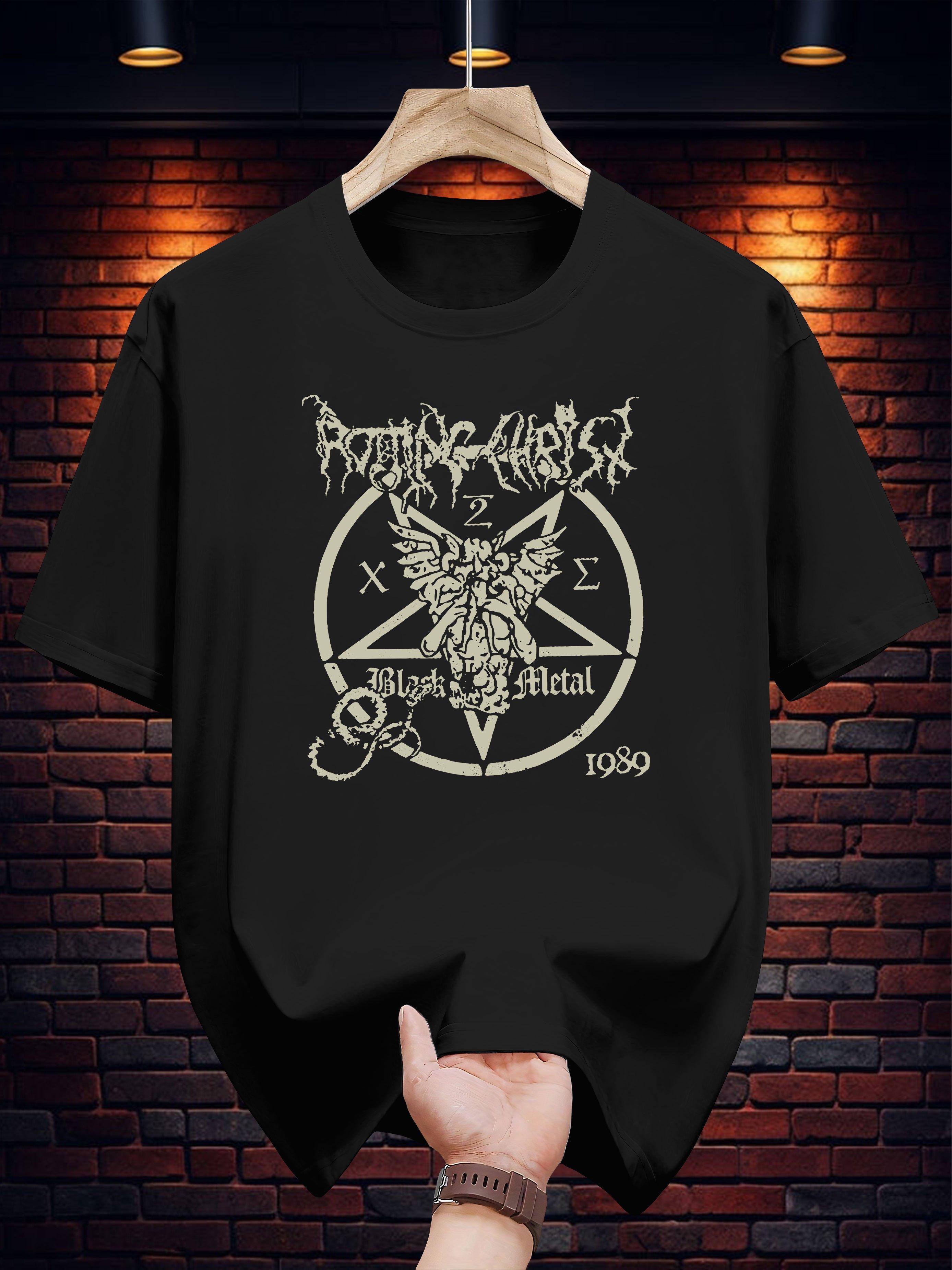 

Graphic T-shirt - Heavy Metal Band Design with Eagle & Scales XXXL