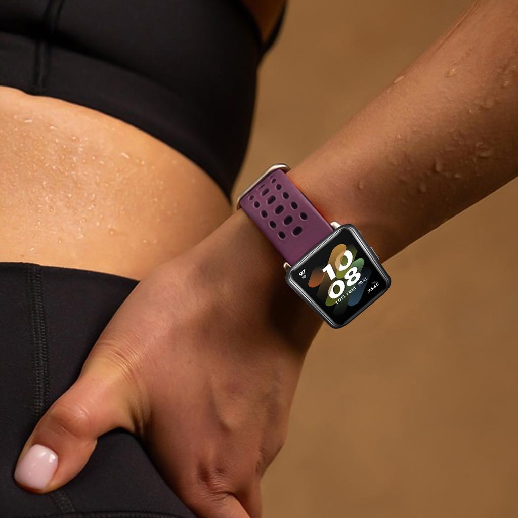 Breathable Silicone Strap For Samsung Galaxy Watch Fit 3 Elastic Sport Band For Galaxy Fit 3 Smartwatch Replacement Accessories