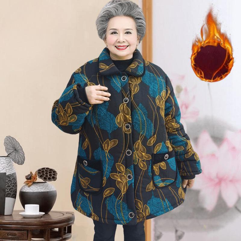 Plus Samt Baumwollgepolsterte Jacke Damen Plus Fett Plus Größe Jacke Winter Leichte Baumwollgepolsterte Jacke