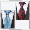 CHROME CRANE (Chrome Crane) Necktie, Floral Pattern, Solid Color, Suitable for Suits, Business, Casual, Stylish, Men's NR007 (Green 279)