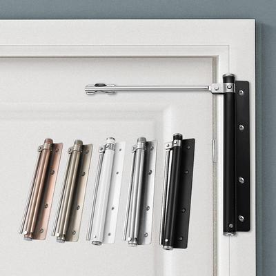 Ferme-porte silencieux réglable en acier inoxydable pour chambres d'hôtel en bois