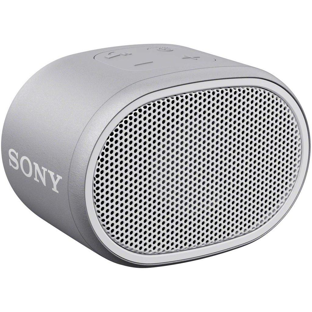 Sony Wireless Portable Speaker Strap 2018 with White SRS-XB01 W Waterproof, Bluetooth, Smartphone-Free Operation, Included, Model, Microphone,
