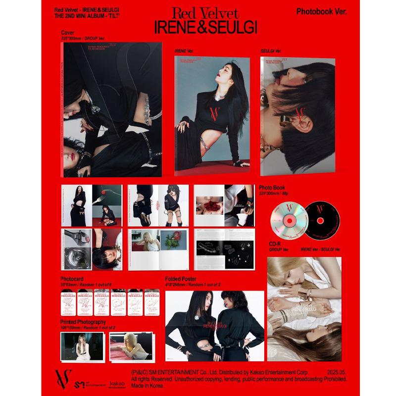 Red Velvet IRENE & SEULGI 2nd Mini Album [TILT] (Photo Book Ver.)