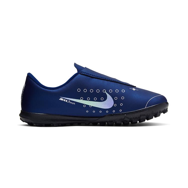 Nike Mercurial Vapor 13 Assassin 13 Club MDS Low top Kids' Soccer Shoes Navy Blue Children Aged 3 7 Years Old CJ1180-401