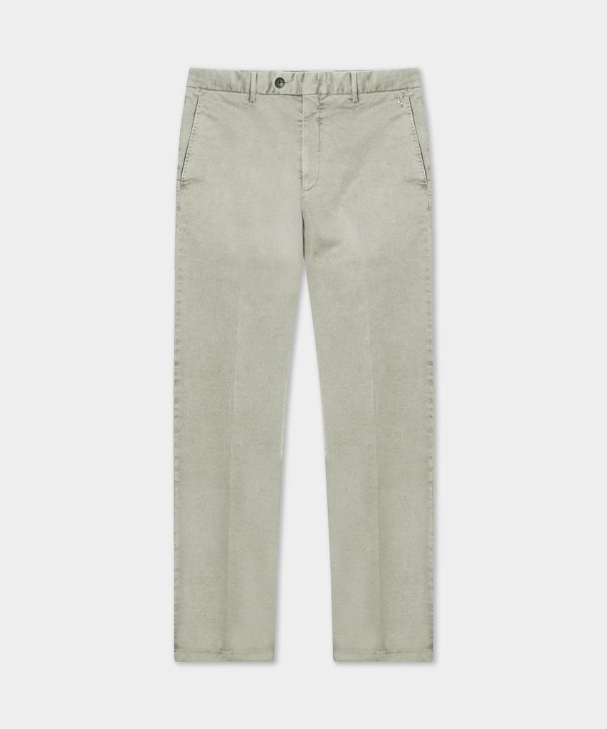 BIRBANTE Natural Garment-Dyed Stretch Pants - Sand