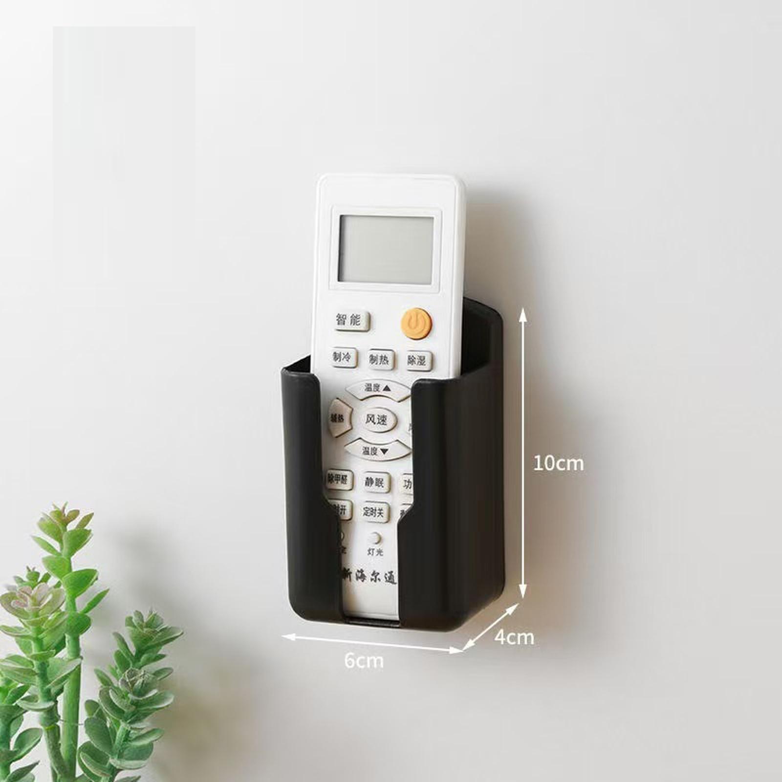 

Universal Remote Controller Holder Phone Plug Charging Bracket Conditioner Remote Controller Bracket Wall Shelf Mount Stand One Size
