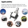 Linkstyle 5PCS 12V LED Toggle Switch, Waterproof 3 Pin SPST 20A ON/Off Red Lighted Rocker Toggle Switch, For Auto Car Marine RV Vehicles Truck Boat