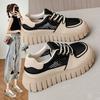 Thick-soled mesh breathable sports shoes summer new board shoes thin casual net shoes
