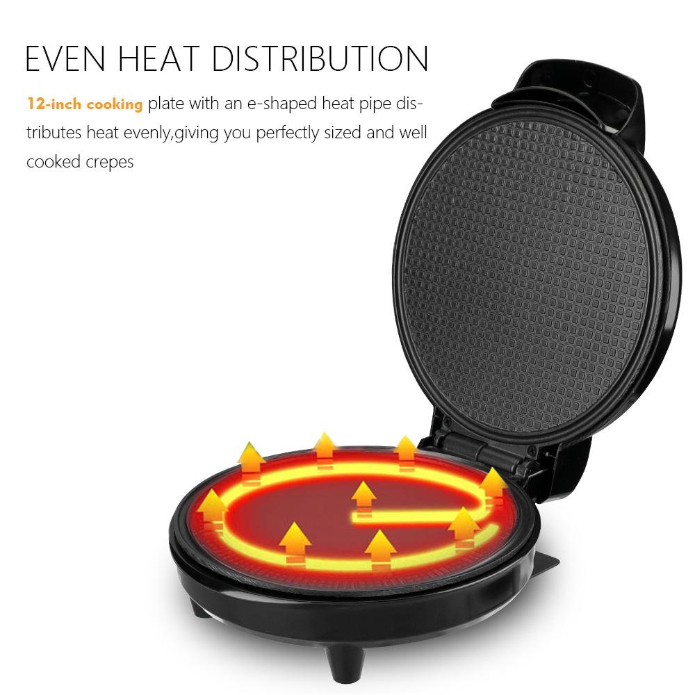 Home Breakfast Egg Roll Machine Ice Cream Roll Machine Electric Pancake Pan Pancake Machine Ice Cream Crust Spring Roll Machine