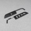 RUIQ Innen Tür Fenster Knopf Schalter Panel Abdeckung Zierleiste für den neuen Honda Freed GT Serie Kohlefaser (Schwarzes Finish)