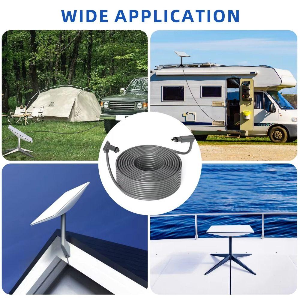 1200Mbps Satellite Replacement Cable Dish Antenna Router Cord for Starlink Actuated V2/Gen2