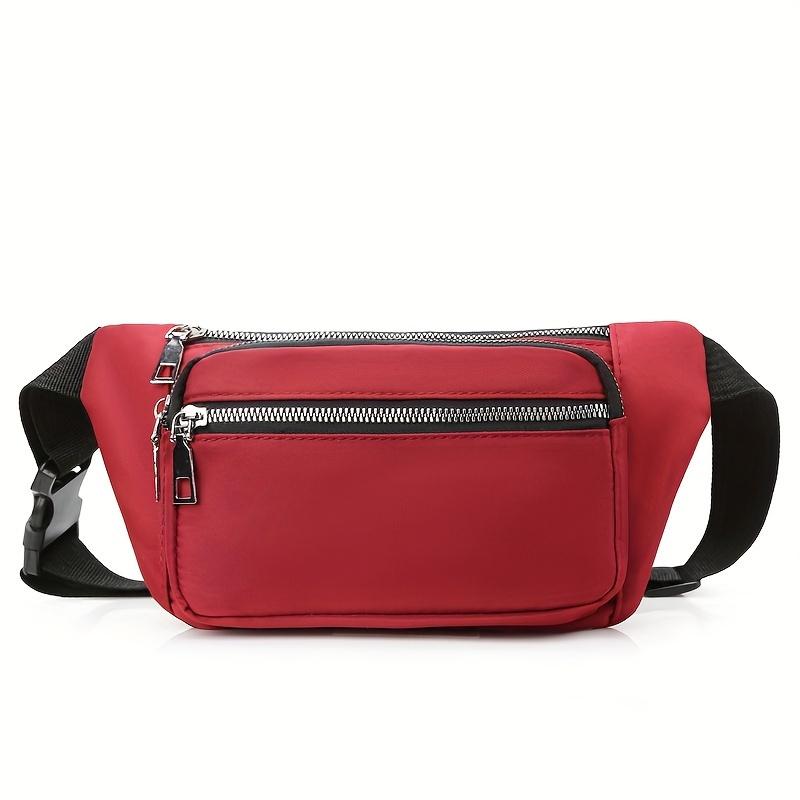 Nylon Waist Bag  Outdoor Sports Travel Fanny Pack  Crossbody Purse For Running  Cycling  Hiking Bum Bag Fanny Pack