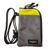 [TRIUMPHAL] Smartphone Shoulder Neck PouchWallet, Charcoal Gray X Yellow, Rskc-002f