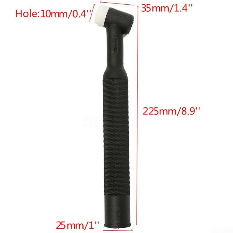 250A Tig Torch WP-26F SR-26F Accessories 1pc Flexible Head body Gas Black
