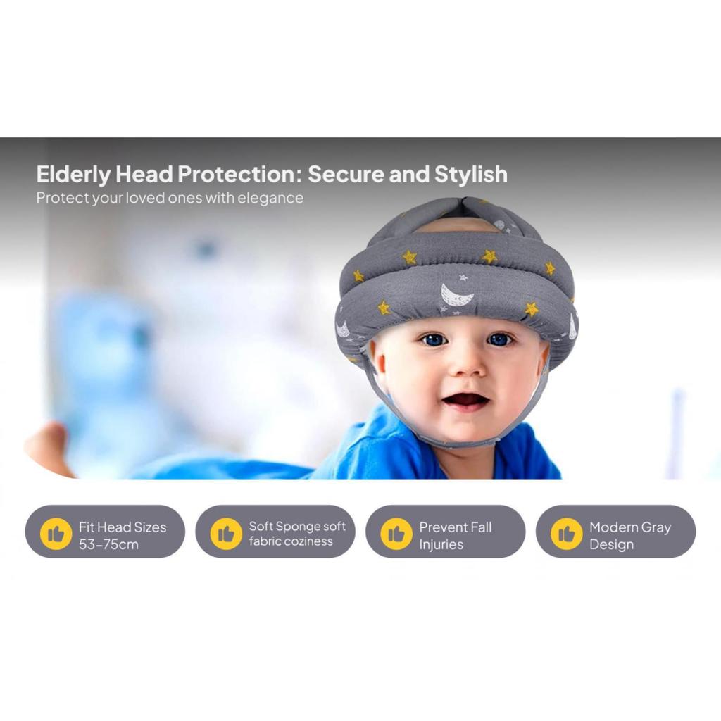 Helmet for Seniors, Fall Protection, Head Protection