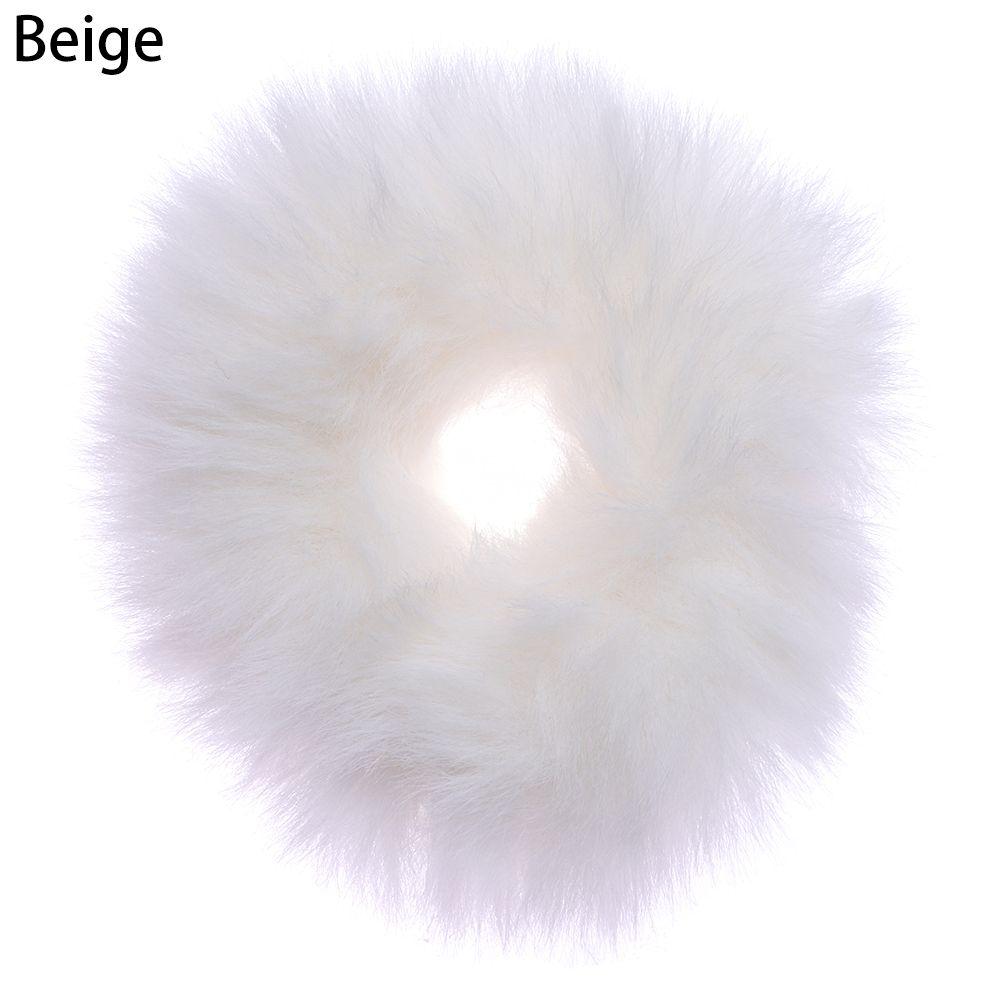 Dámské a dívčí chlupaté gumičky do vlasů s bambulkou, elastické gumičky do vlasů, držáky na culík