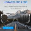 Adjustable Anti-Fog Safety Glasses Transparent for Men And Women with Side Shields ANSI Z87.1 Model HM7