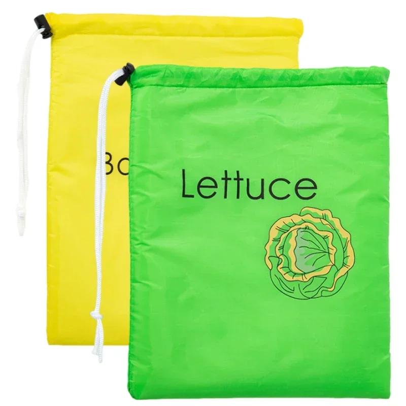 

1/2 шт. карман для банановой связки, многоразовая сумка для хранения продуктов, сумка для хранения овощей и фруктов, изолированная и ударопрочная сумка для покупок 36x26cm