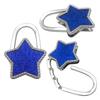 1Pcs Creative Bag Hook Shiny Folding Zinc Alloy  Star Table Edge Handbag Hanger