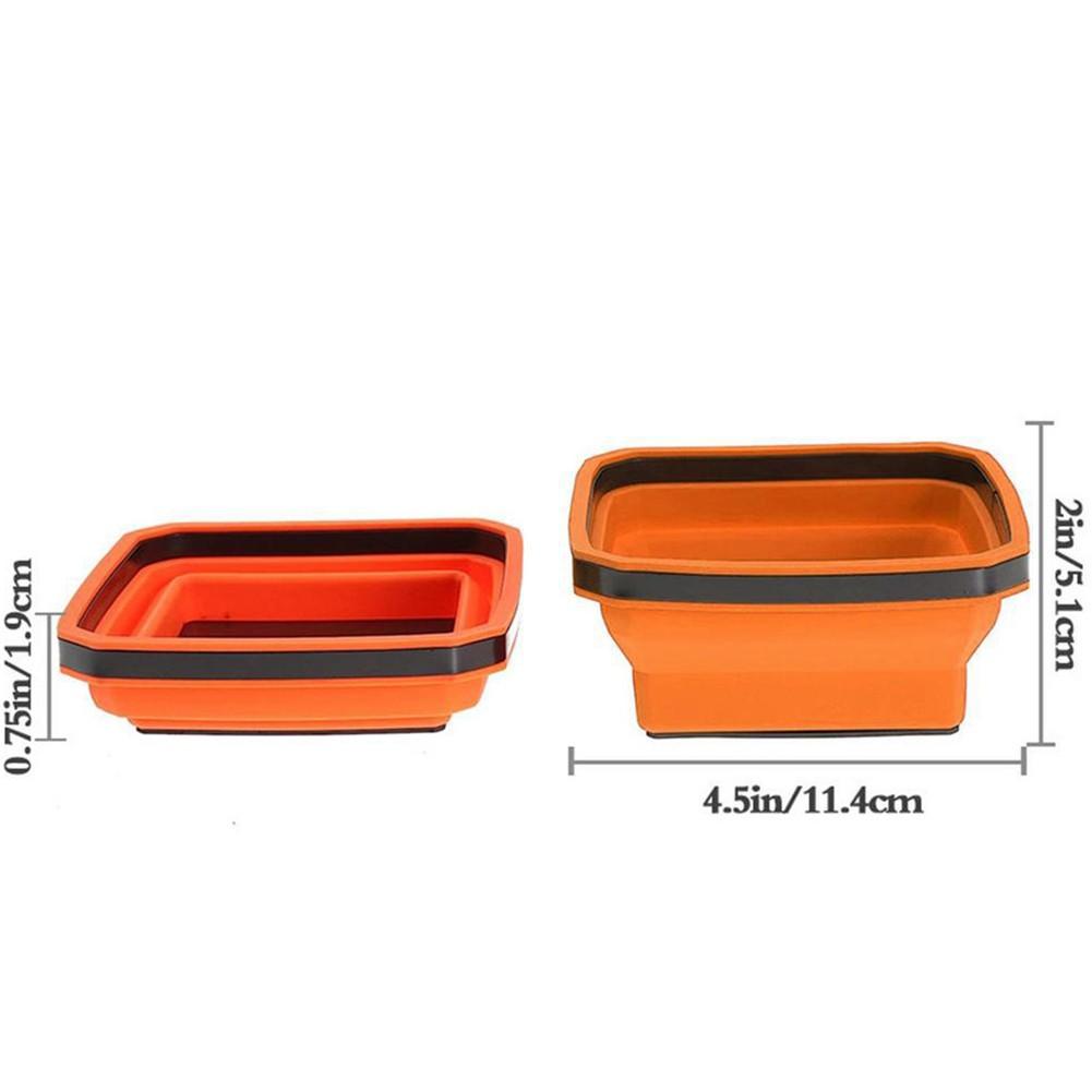 Compact Magnetic Screw Tray Package Content Compartments Paint