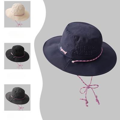 Quick Drying Breathable Fisherman Hat for Women In Summer New Fashion Outdoor Hiking Hat Sun Protection Hat