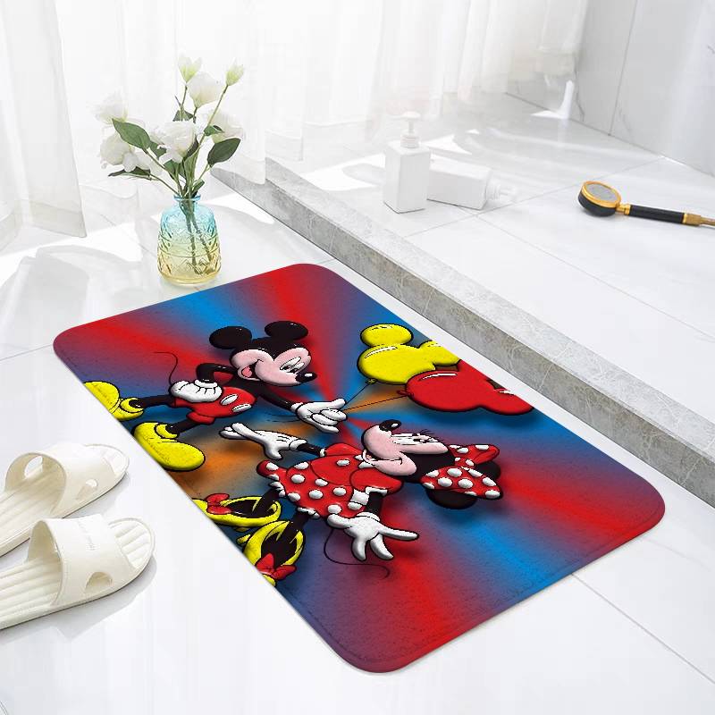 Mickey Mouse Floor Mat Living Room Rug For Bedroom Welcome Mat Outdoor Rug